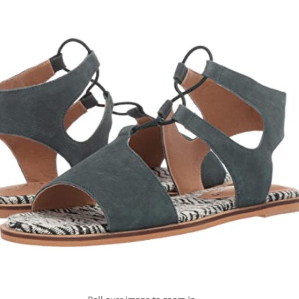 Lucky Brand | Kelp Feray Suede Sandals | NWT(sz.8)